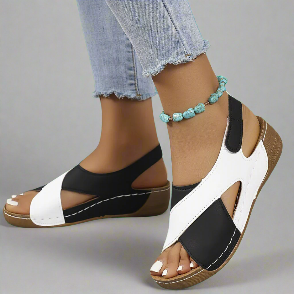Kendra - Orthopädische Sandalen Colorblock
