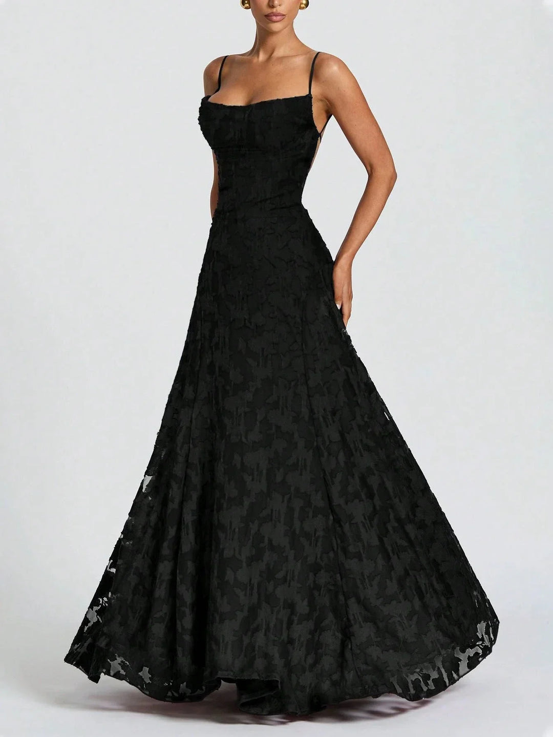 SOFIA | Elegantes Spitzen Maxikleid für Hochzeitsgäste
