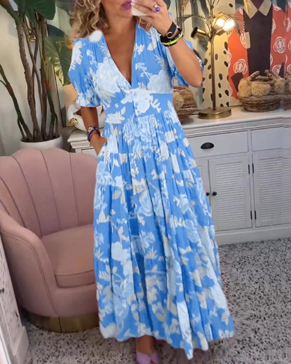 Floriana - Vibrante Blumenkleid