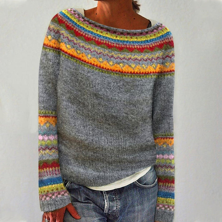 Elyse | Retro Wollpullover
