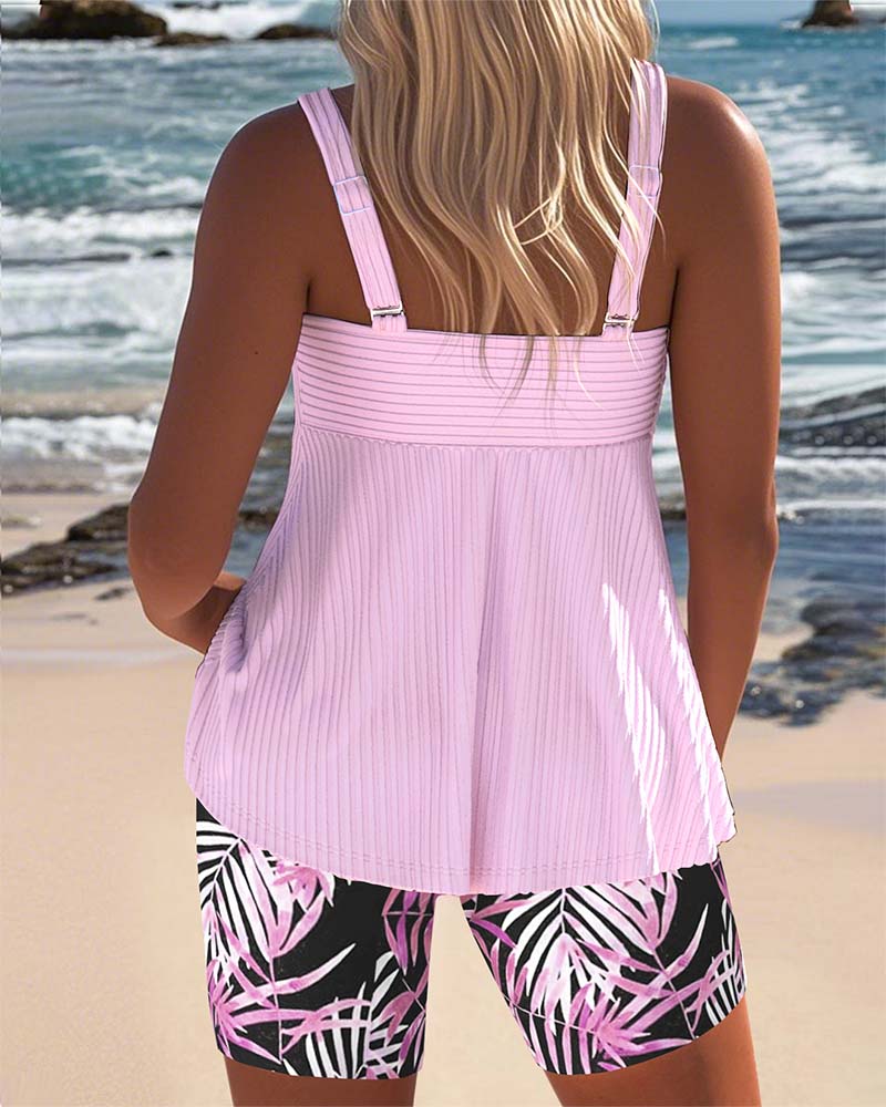 Theresa | Farbenfrohes Tankini-Set