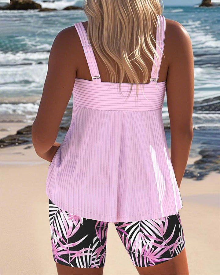 Theresa | Farbenfrohes Tankini-Set