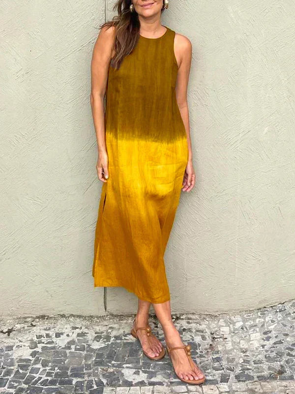 Heather - Lässiges Gradient Kleid