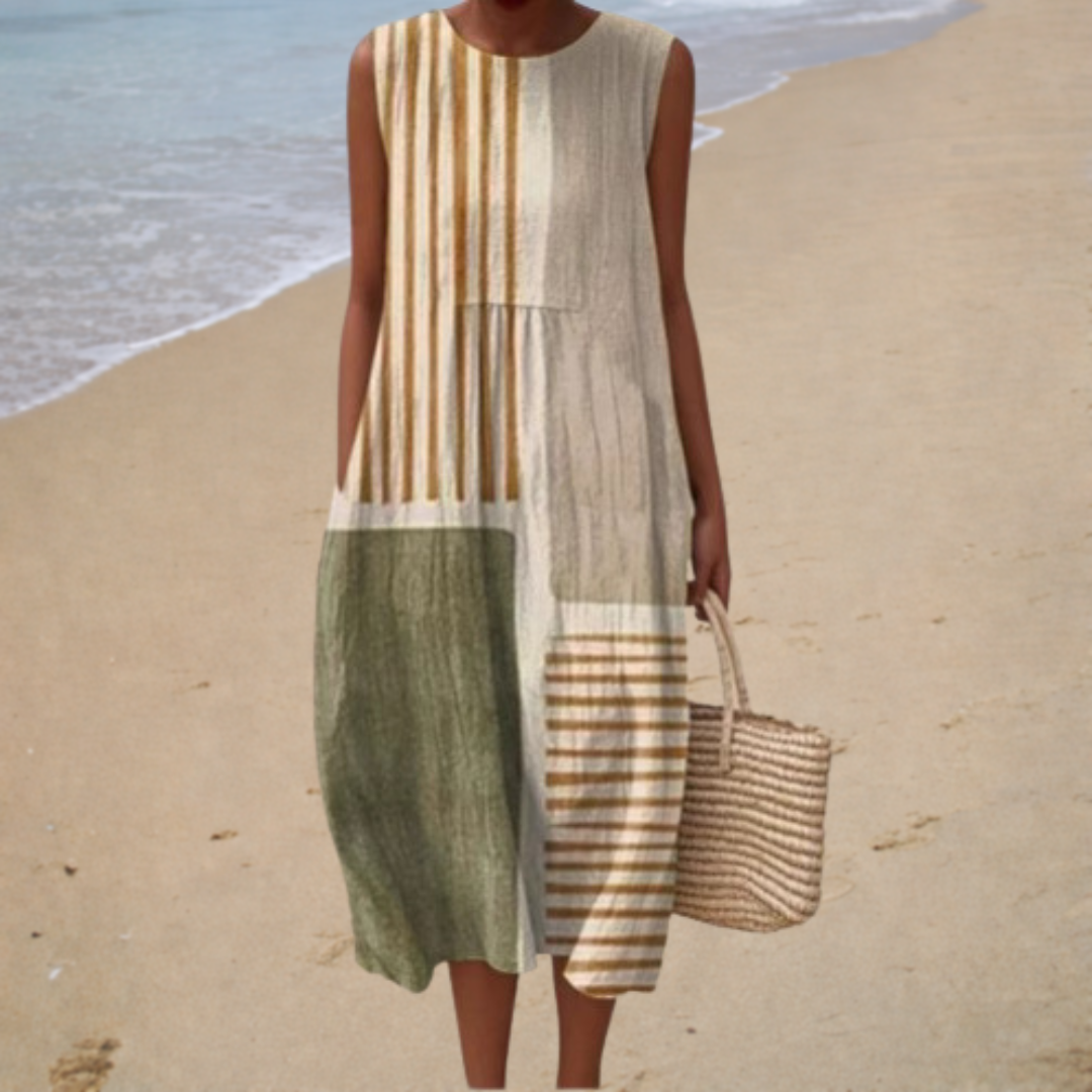Johanna | Bequemes ärmelloses Sommerkleid