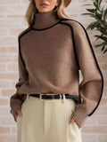 Donna | Eleganter Pullover mit Stehkragen