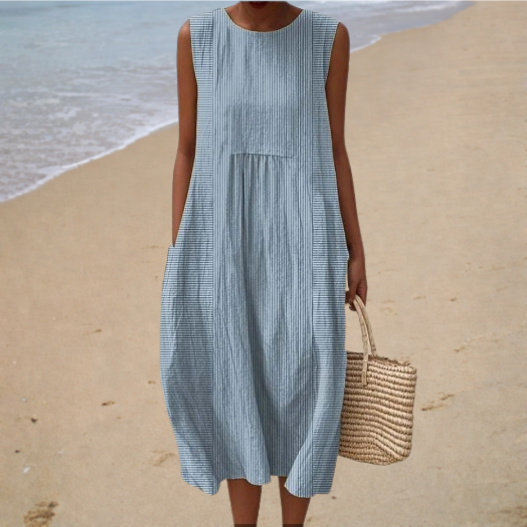 Katharina | Bequemes ärmelloses Sommerkleid