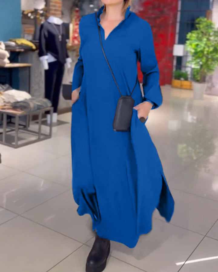 Sylvie - Weit geschnittenes Maxikleid