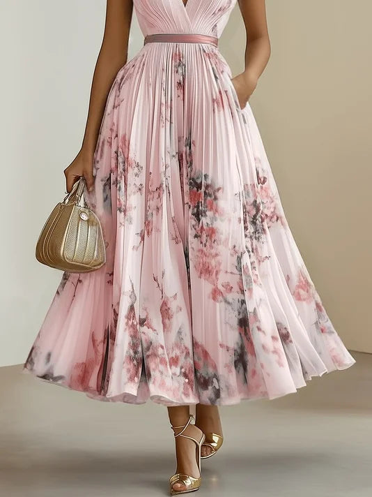 YVETE | Elegantes Wickelkleid für Hochzeitsgäste