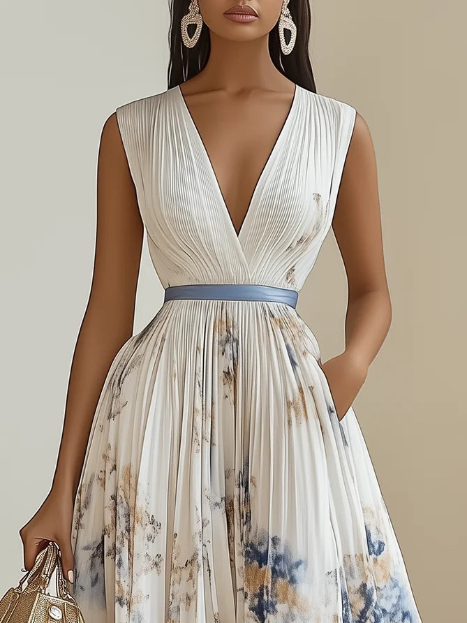 YVETE | Elegantes Wickelkleid für Hochzeitsgäste