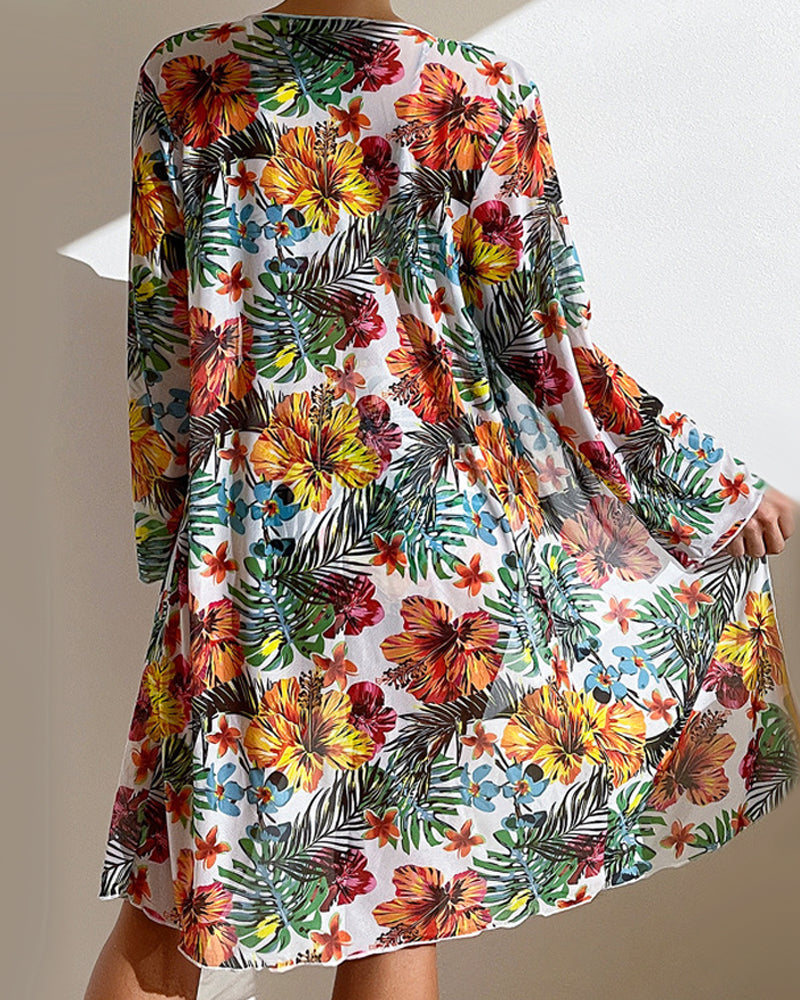 Johanna | Bikini mit Blumenrock