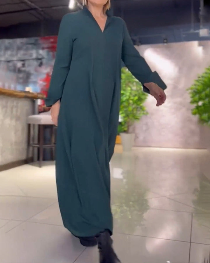 Sylvie - Weit geschnittenes Maxikleid