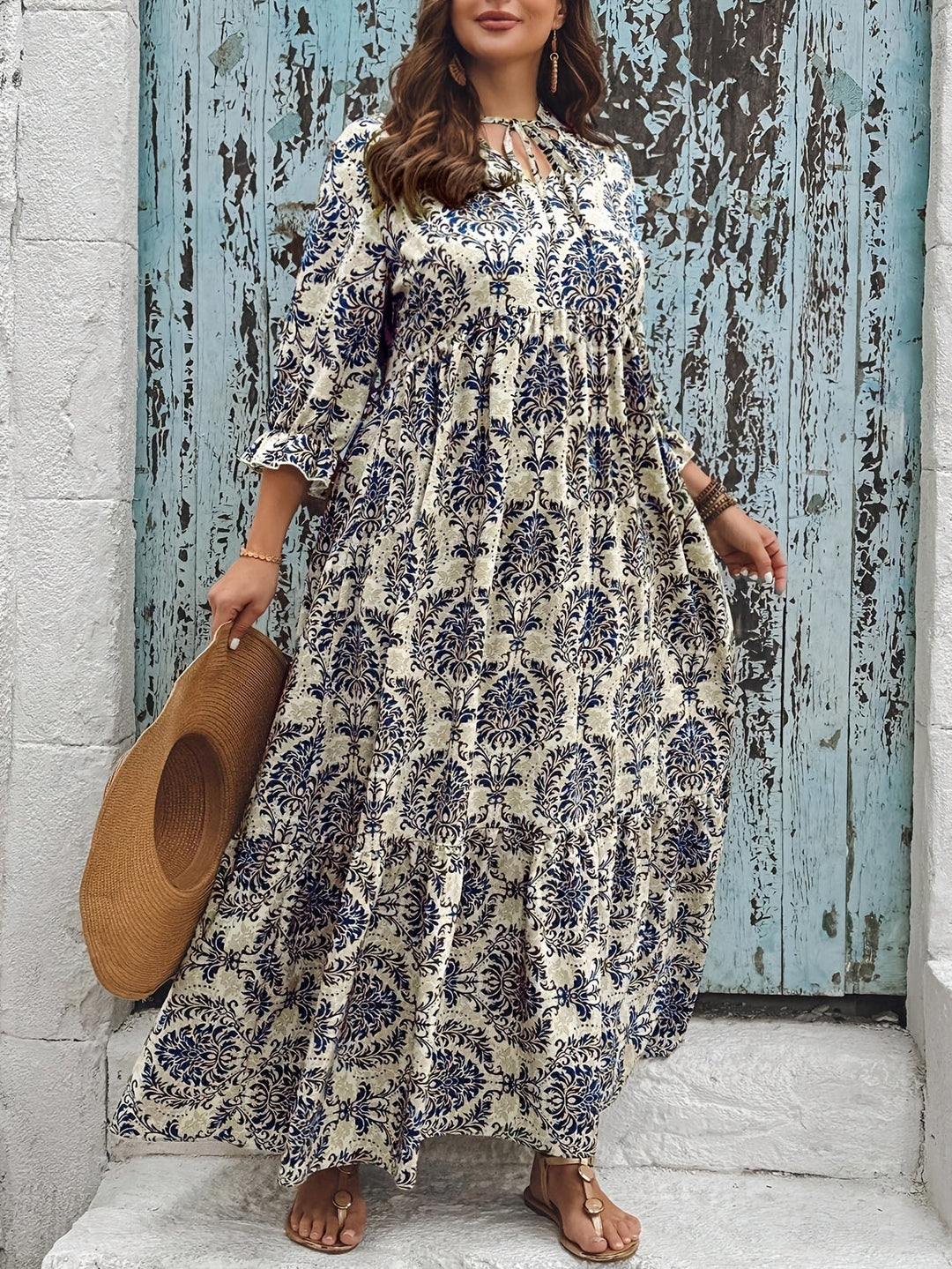 Molly - Boho-Mosaik-Kleid