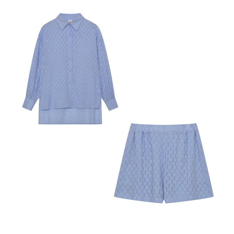 Elizabeth - Leichtes Hemd- und Shorts-Ensemble