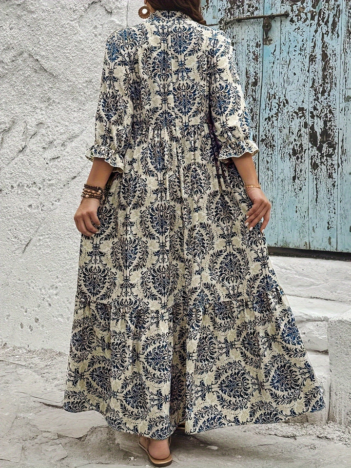 Molly - Boho-Mosaik-Kleid