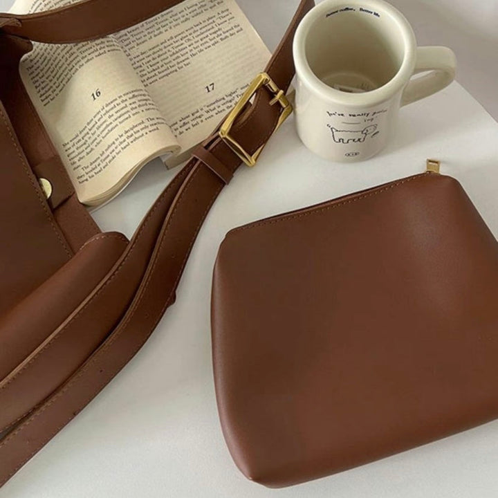 Stacy™ | Elegante Lederhandtasche