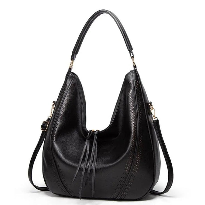 Michelle™ | Lässige Lederhandtasche
