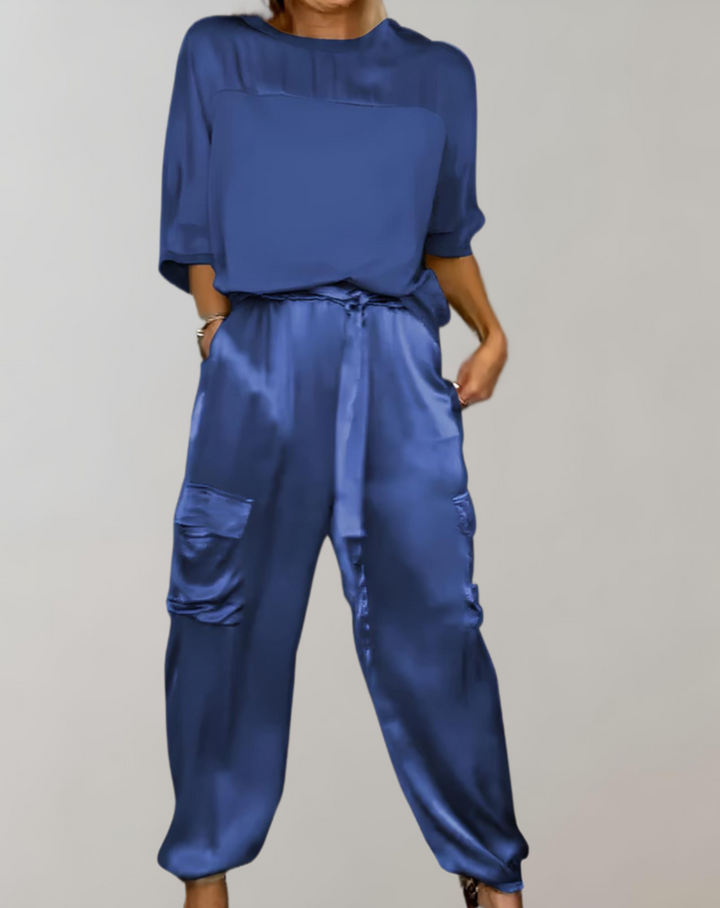 Finley - Lounge-Set Cargo Seide