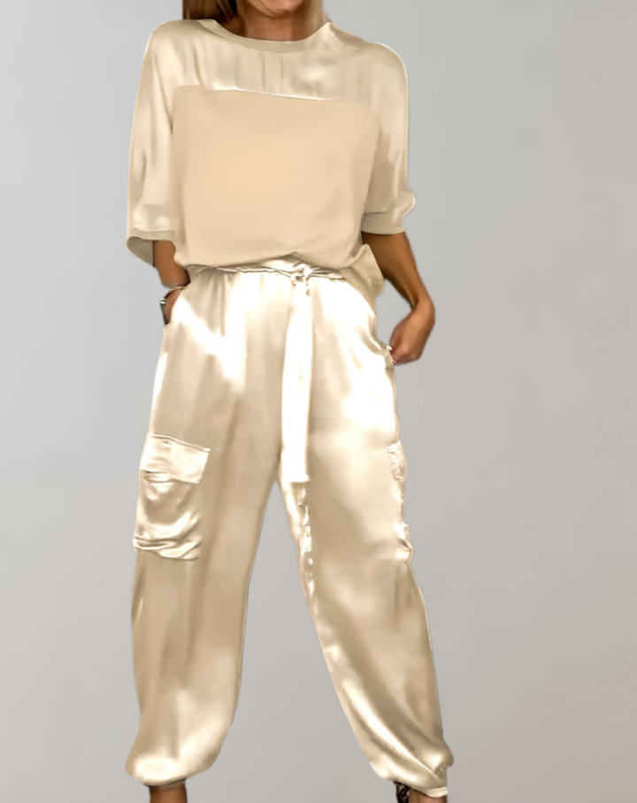 Finley - Lounge-Set Cargo Seide