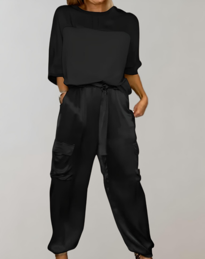 Finley - Lounge-Set Cargo Seide