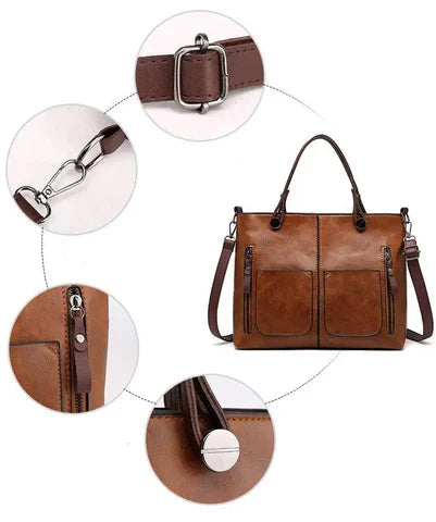 Angela™ | Vielseitige Handtasche