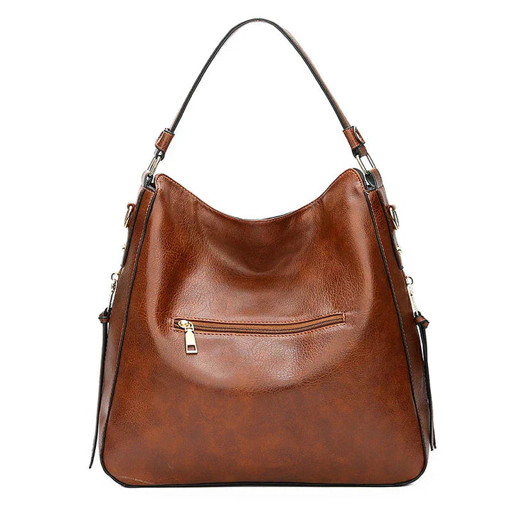 Lisa™ | Zeitloser Lederhandtasche