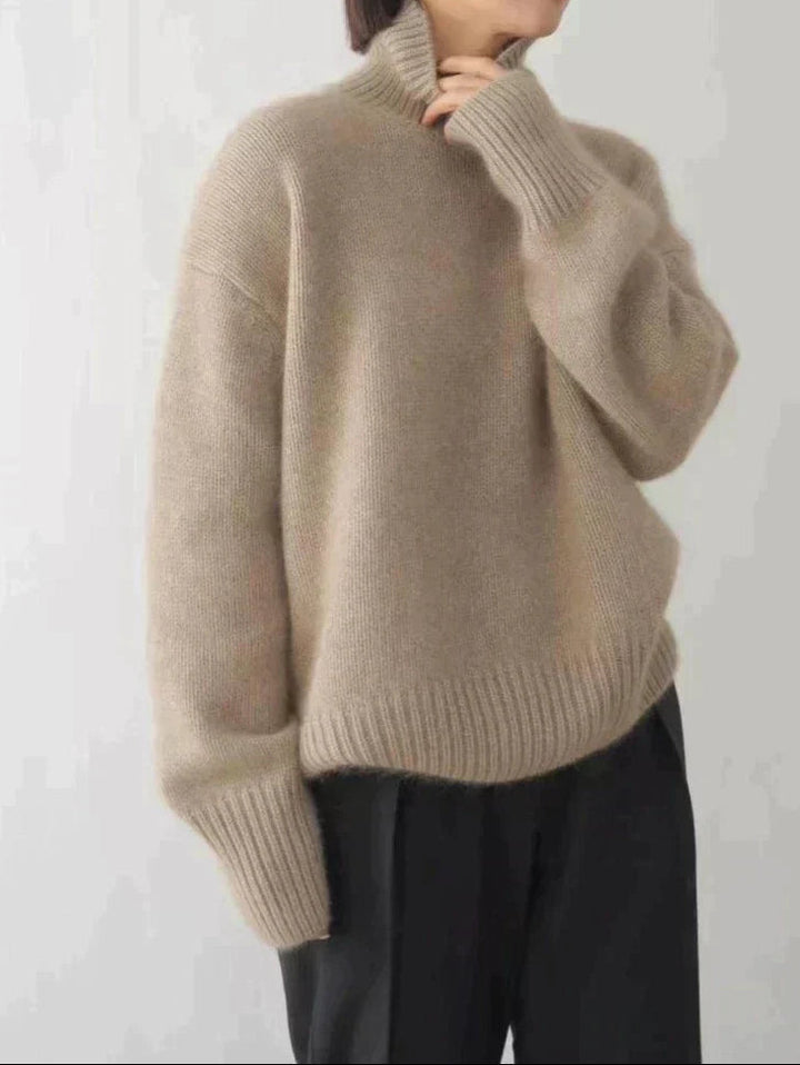 Amaya | Luxuriöser Kaschmir Rollkragenpullover