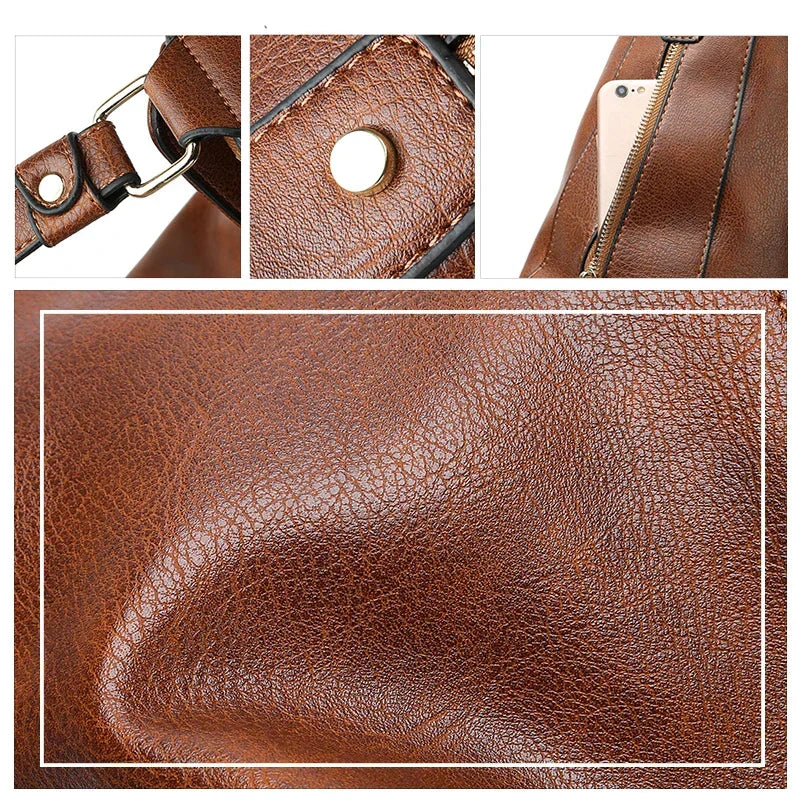 Lisa™ | Zeitloser Lederhandtasche