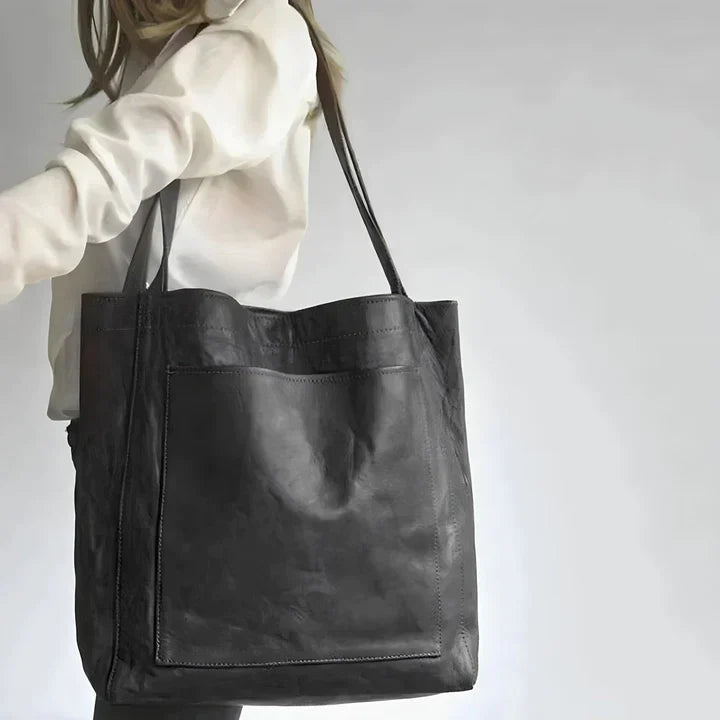 Kimberly™ | Klassische Lederhandtasche