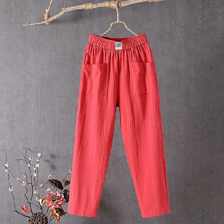 Alyra - Relaxed Fit Hosen mit Taschen