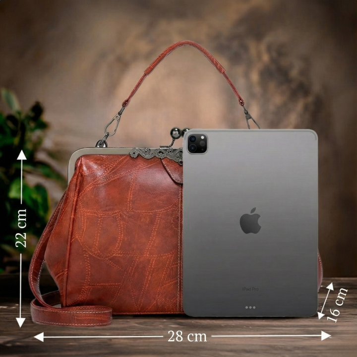 Lily™ | Vintage-Lederhandtasche