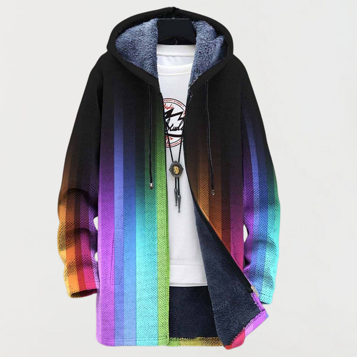 Regenbogen-Mantel