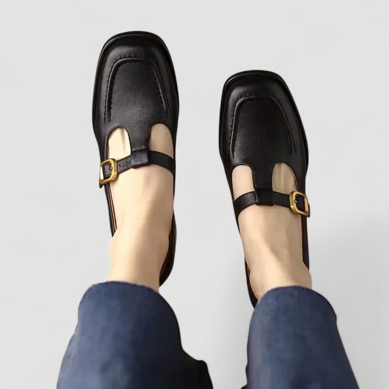 Kyrahnae | Mary Jane Schuhe mit orthopädischem T-Riemen