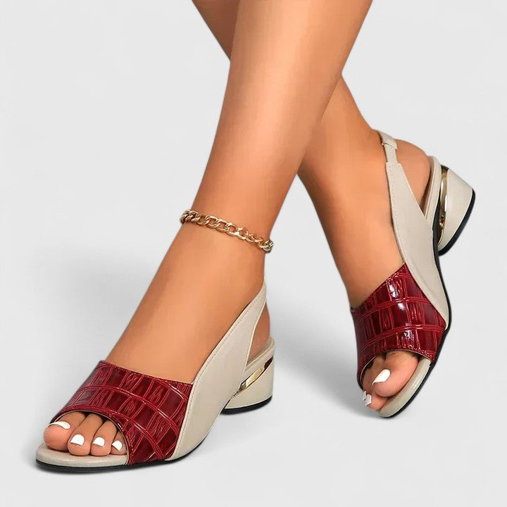 Pénélope - Orthopädische Ledersandalen