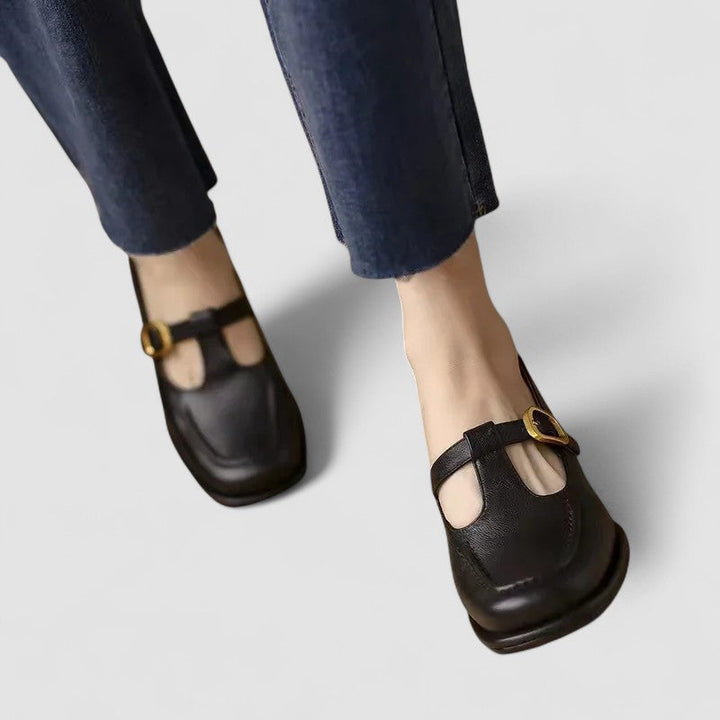 Kyrahnae | Mary Jane Schuhe mit orthopädischem T-Riemen