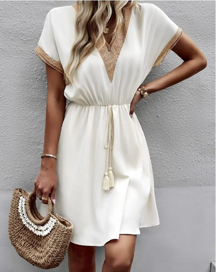 Sabrina - Elegantes Boho-Kleid