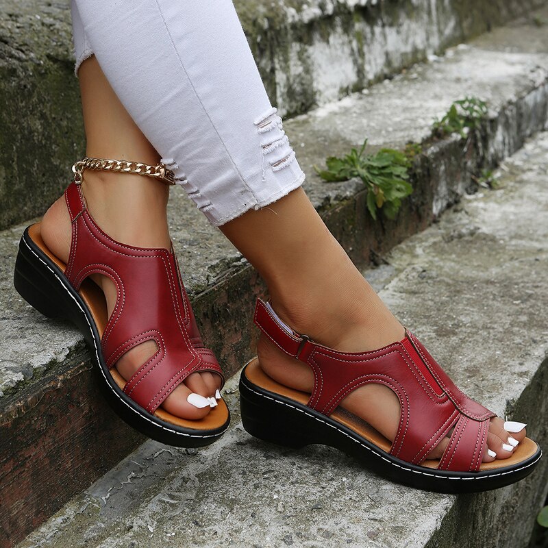 Melodie - Orthopädische Sandalen mit Absatz