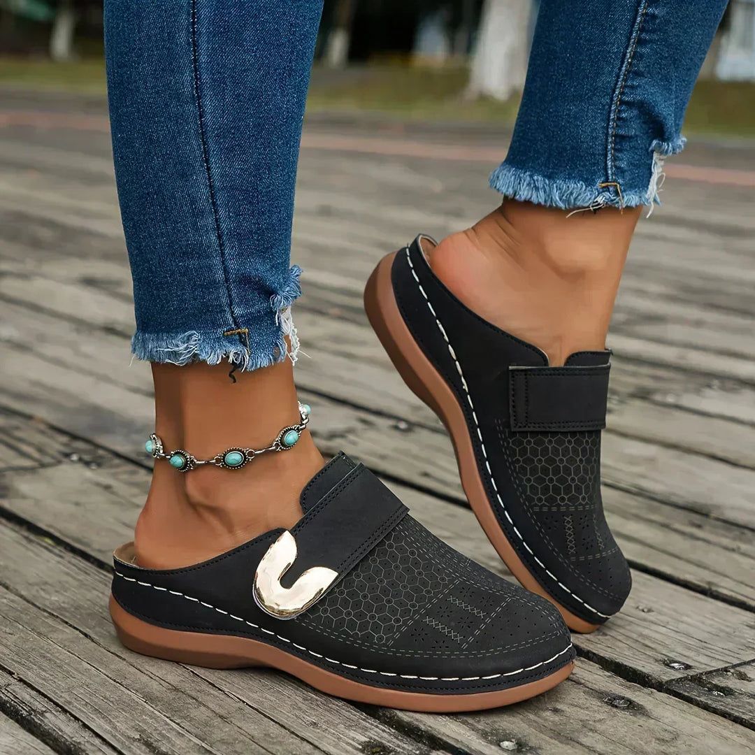 Anna-Josefine | Schicke stützende Keilsandalen