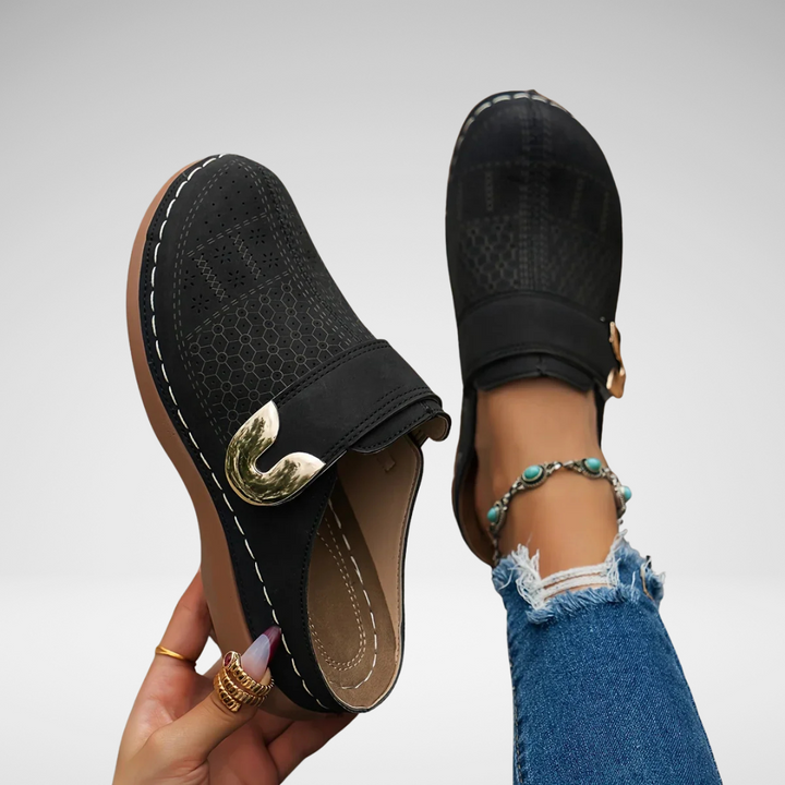 Anna-Josefine | Schicke stützende Keilsandalen