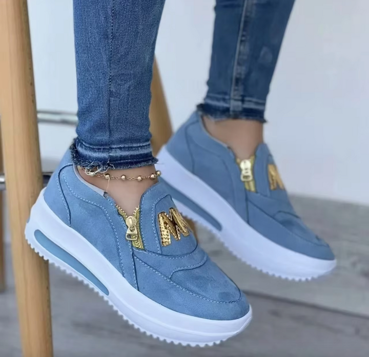 ZipStep™ Sneakers - für modische und schmerzfreie Schritte