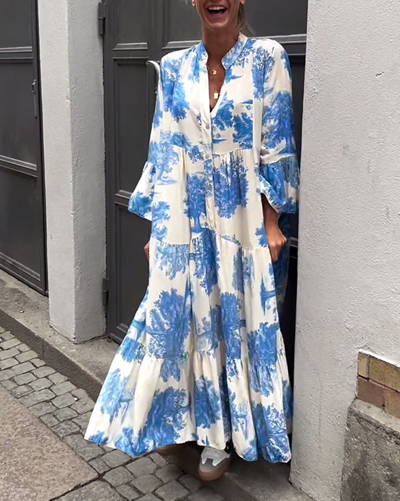 Ophelia - Fließendes Maxikleid