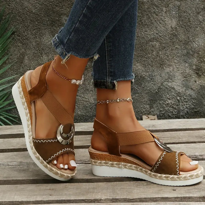 Anna-Jule | Elegante Plateausandalen