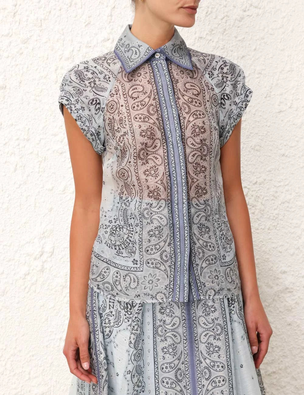 Adele - Bohemian Print Zweiteiliges Ensemble
