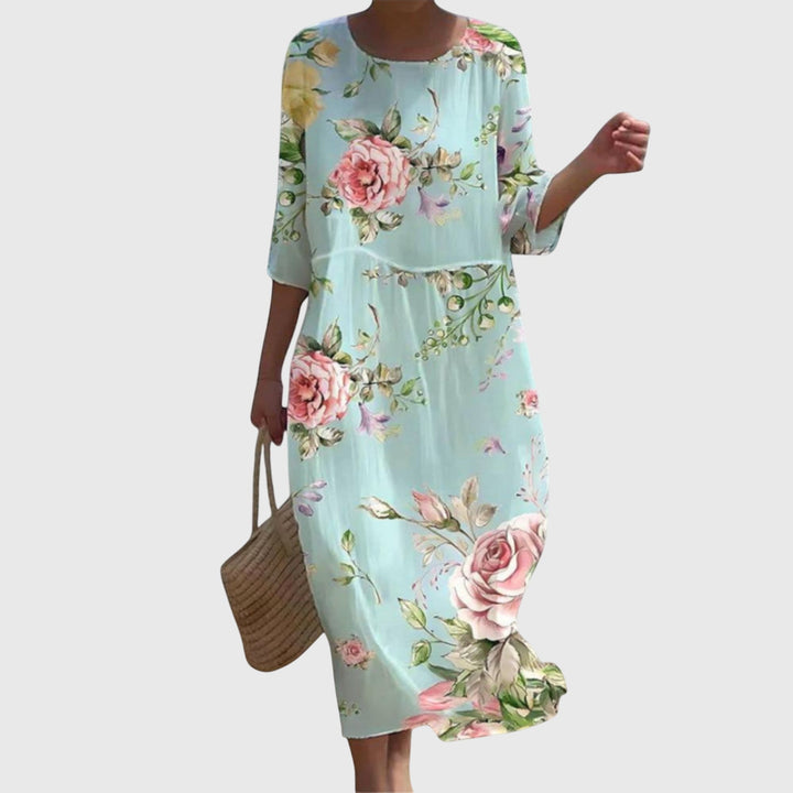 Hayley™ | Elegantes Maxi-Blumenkleid