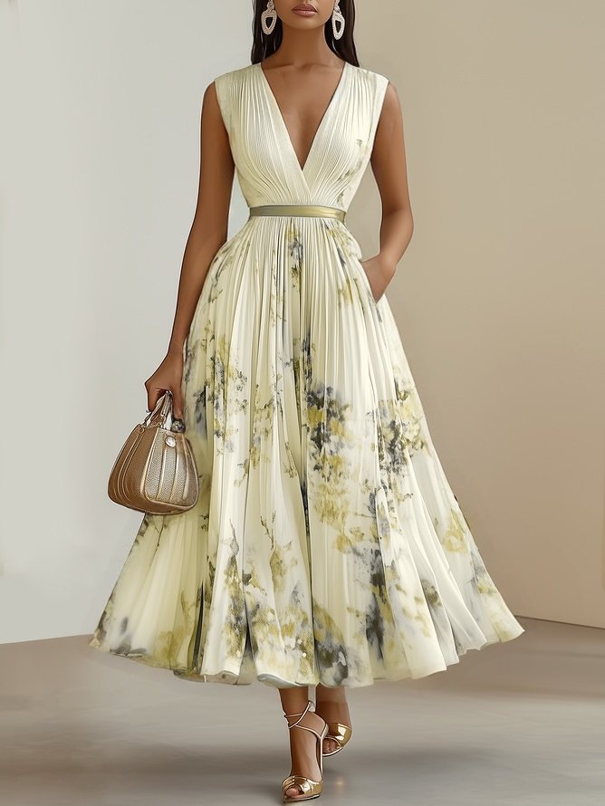 YVETE | Elegantes Wickelkleid für Hochzeitsgäste