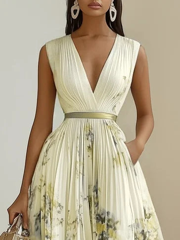 YVETE | Elegantes Wickelkleid für Hochzeitsgäste
