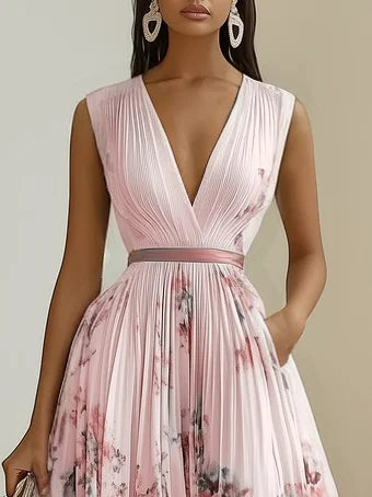 YVETE | Elegantes Wickelkleid für Hochzeitsgäste