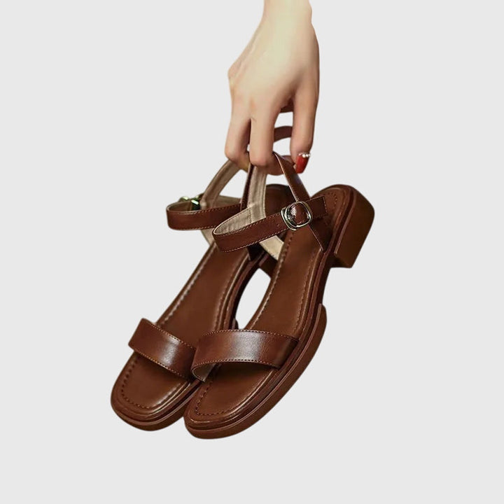 Kaia - Orthopädische Leder-Sandalen