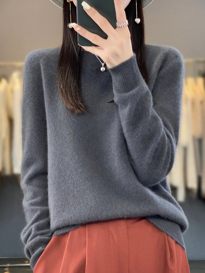 Anette | Bequemer Baumwollpullover