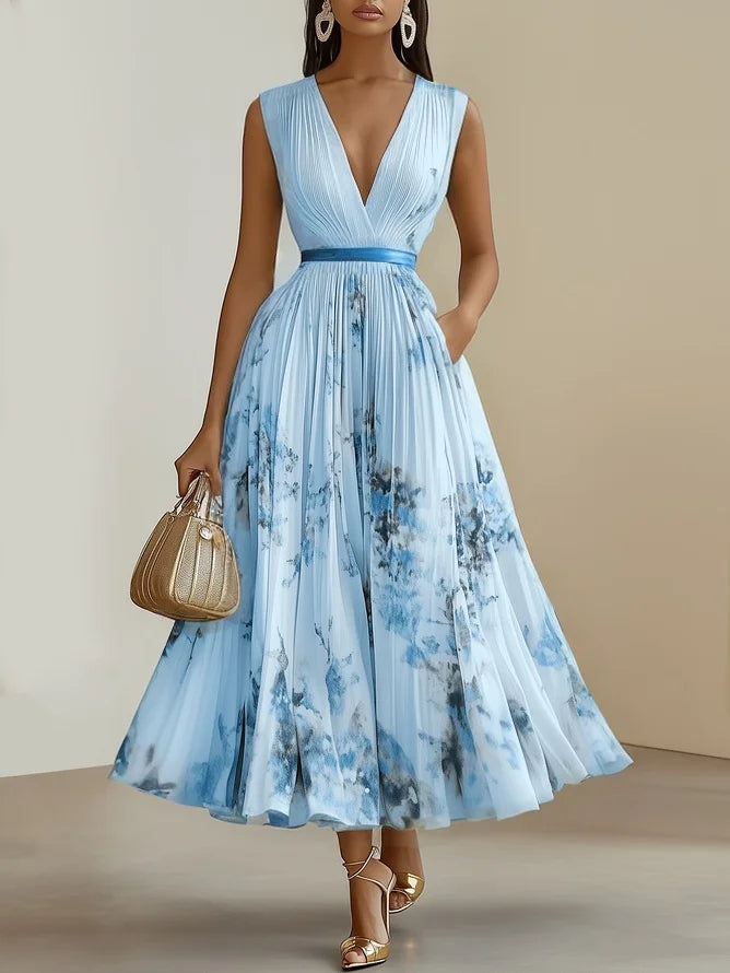 YVETE | Elegantes Wickelkleid für Hochzeitsgäste