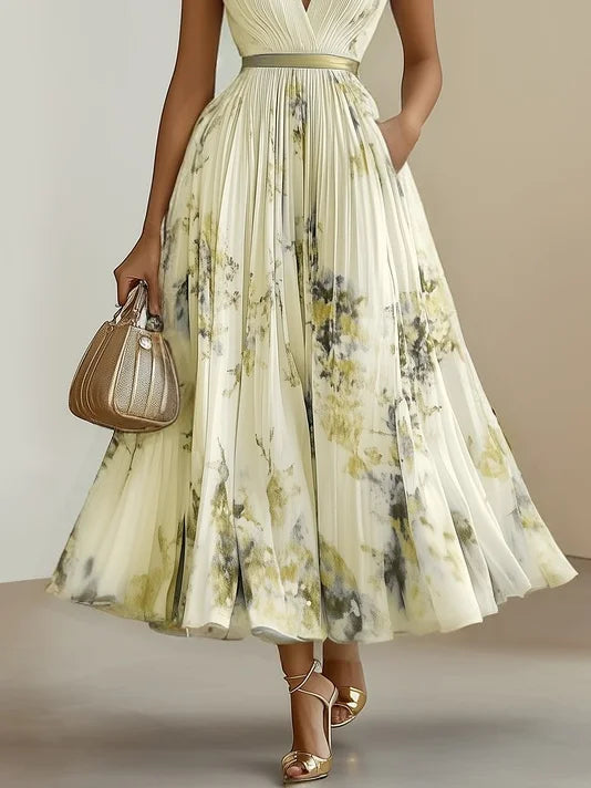YVETE | Elegantes Wickelkleid für Hochzeitsgäste